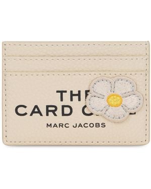 Marc Jacobs Card Holder The Camp Patchwork Calfskin Wallets & Purses - Natural