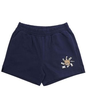 Moschino Shorts, Cotton - Blue