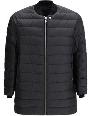 Moncler Goose Down Coat Clothing - Black