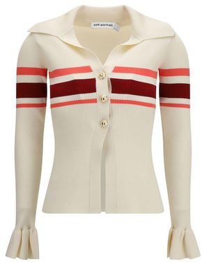 Self-Portrait Viscose Blouse - White