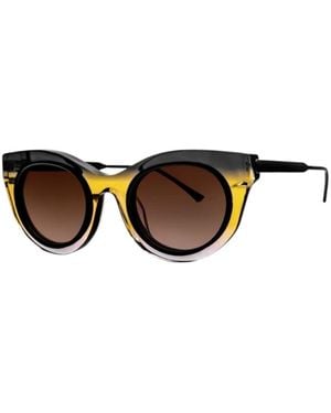 Thierry Lasry Witnessy Sunglasses - Brown