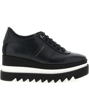 Stella McCartney Polyethylene Wedge Sandals - Black