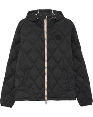 Burberry Hescott Nylon Blouson Jacket - Black
