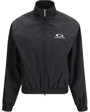 Balenciaga Loop Sports Icon Jacket - Black