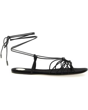 Saint Laurent 'Babylone' Sandals - White