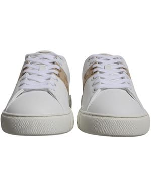 Versace Greca Trainers Lowtop Style - Grey