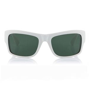 Celine Sunglasses Square Full Rim, Ivory Frame And Lens Cl40079I25N - Green