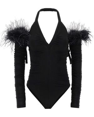 Pinko Ottovolante Bodysuit - Black