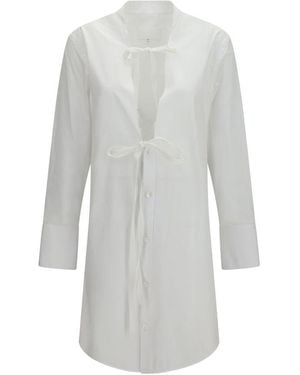 Maison Margiela Cotton Casual Dress - Grey