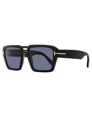 Tom Ford Redford Sunglasses Tf1153 01A 56Mm Ft1153 Plastic (Acetate) - Black