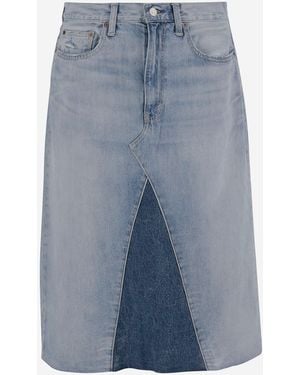 Polo Ralph Lauren Cotton Skirt - Blue
