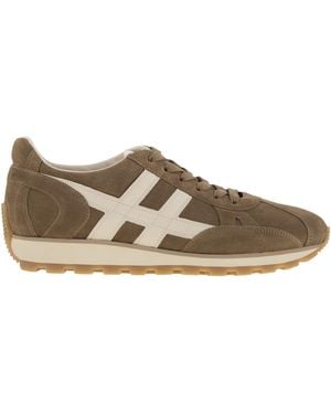 Hogan 86Er Suede Sneakers - Brown