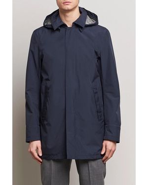 Herno Coat Im0174U-19348-9200 Cream, Clothing - Blue