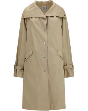 TOTEME Trench Coat Cotton & Raincoats - Natural