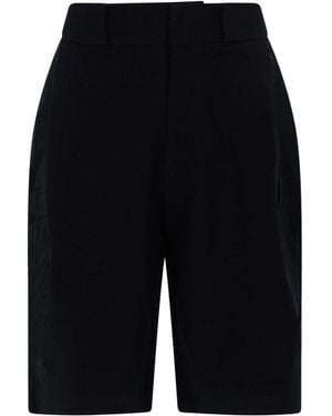 YMC Shorts Carax Cotton Linen - Blue