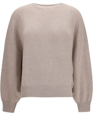 Lisa Yang Veira Jumper Kashmir/Capra Hircus - Natural