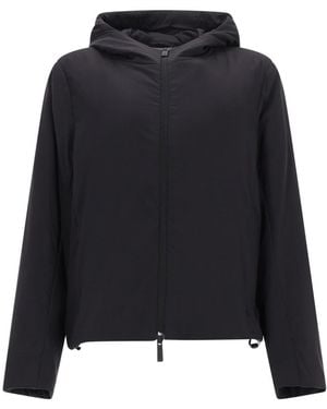 Herno Hooded Jacket - Black