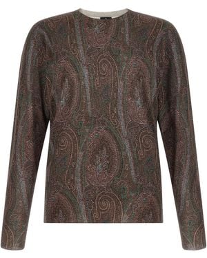 Etro Silk Cardigan Clothing - Brown