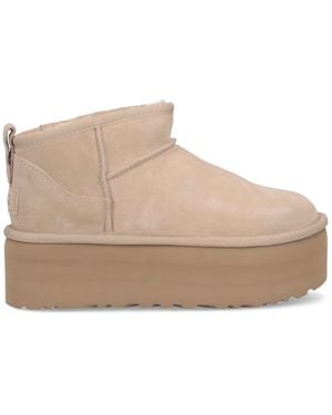 UGG Classic Ultra Mini Platform Boots - Natural