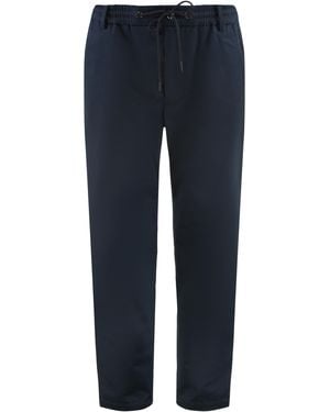 Moncler Cotton Pants - Blue
