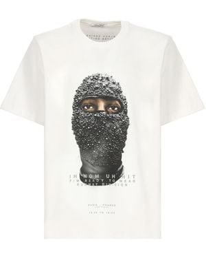 ih nom uh nit Mask T-Shirt - Multicolor