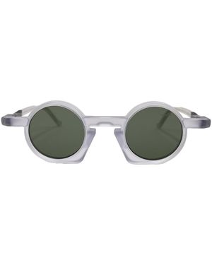 VAVA Eyewear Eyewear Bl0043 Label Crystal Matte Sunglasses - Green