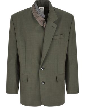 Magliano Dawn Rimini Blazer Virgin Wool - Green