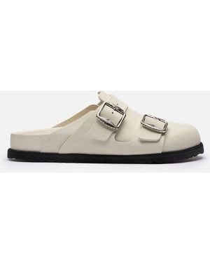 Birkenstock 1774 Becomes Berlin 222 West Suede - White