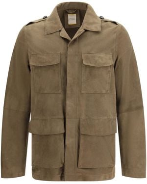 D'Amico Goat Suede Jacket Goatskin/Hircus Goatskin - Green