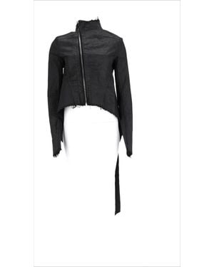 Rick Owens Jacket Naska Gary Cotton - Black