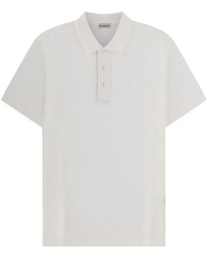 Burberry Polo Shirt Cotton - White