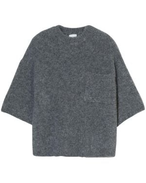 Closed Wool Crewneck Jumper - Grey