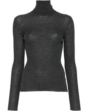 Mrz Wool Turtle-Neck Jumper - Black