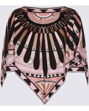 PUCCI And Silk Top - Pink