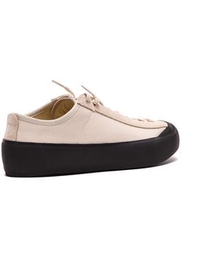 Stone Island Trainers Suede And Leather Rubber Sole - Black