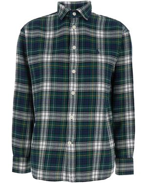 Polo Ralph Lauren Checked Cotton Button-Down Shirt - Green