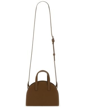 A.P.C. Goat Leather Small Tote Bag Shoulder - Natural