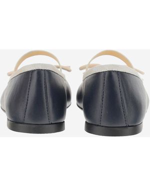 Gucci Ballet Flats Lambskin Ballerinas - Blue