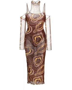 Julfer Dress - Brown