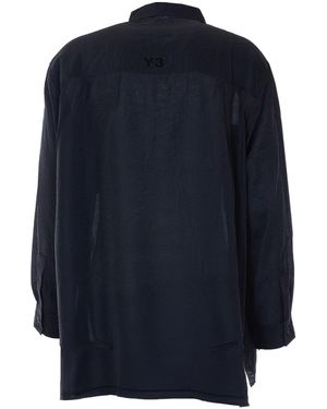 Y-3 Shirts Viscose - Blue