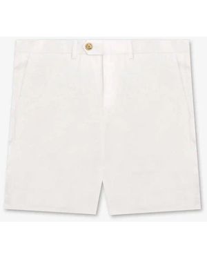 Larusmiani Cotton Shorts Amalfi - White