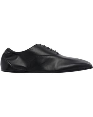 MM6 by Maison Margiela Lace Up Shoes - Black