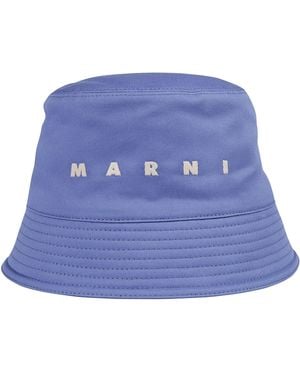 Marni Clzc0110S0-Utc311 Cappello - Blue