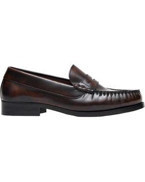 Alohas Loafer Rivet Loafers - Black