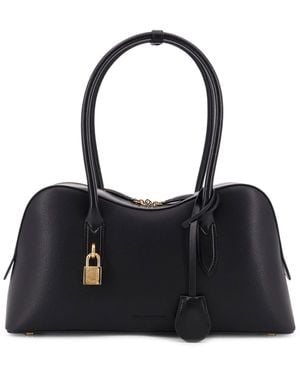 Stella McCartney Stella Ryder Medium Vegan Leather Shoulder Bag - Black