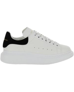 McQueen Trainers With Logo On The Tongue And Logo Lettering On The Rear - White
