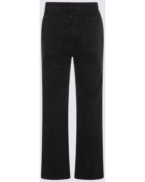 KHAITE Cotton Denim Jeans - Black