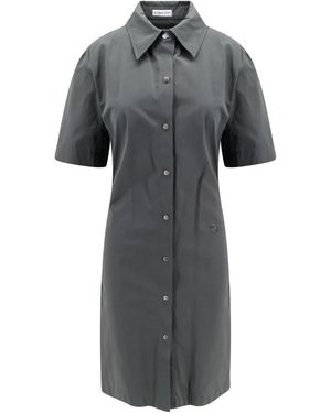 Burberry Dresses Cotone Viscosa Poliestere - Gray