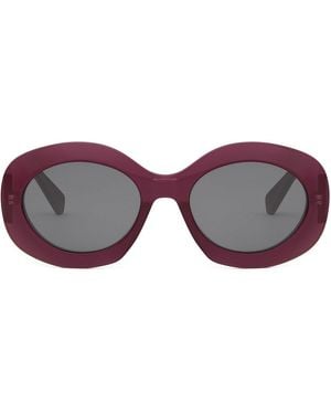 Celine Triomphe Acetato Sunglasses - Brown