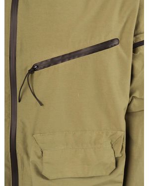 Murphy & Nye New Sheet Jacket Olivine Nylon Elastane Giubbino Corto - Green